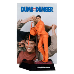 Dumm und Dümmer Movie Maniacs PVC Statue Lloyd Christmas (Gold Label) 15 cm