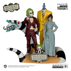 Beetlejuice Beetlejuice Movie Maniacs PVC Statuen 4er-Pack 15 cm