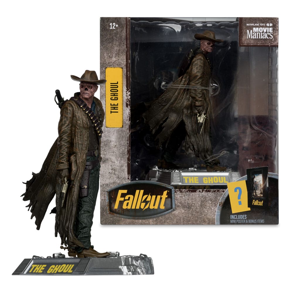 Fallout Movie Maniacs Actionfigur The Ghoul (Season 2) 17 cm