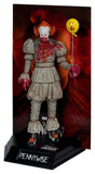 Es Welcome to Derry Movie Maniacs Figur Pennywise (Bloody) 16 cm