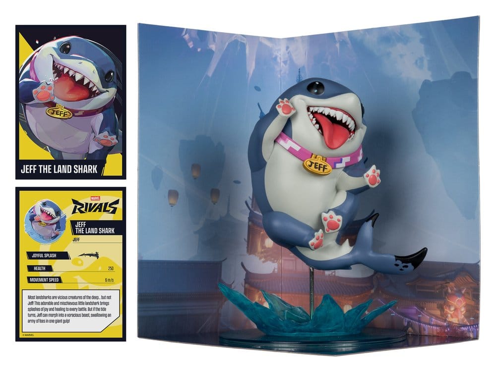 Marvel Rivals Collection Gamerverse 1/10 Actionfigur Jeff The Land Shark 20 cm