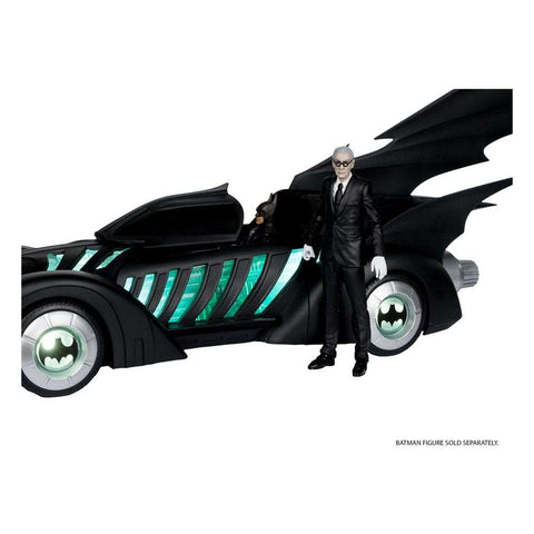 Batman Forever DC Multiverse Alfred Pennyworth & Batmobile (Gold Label) 79 cm