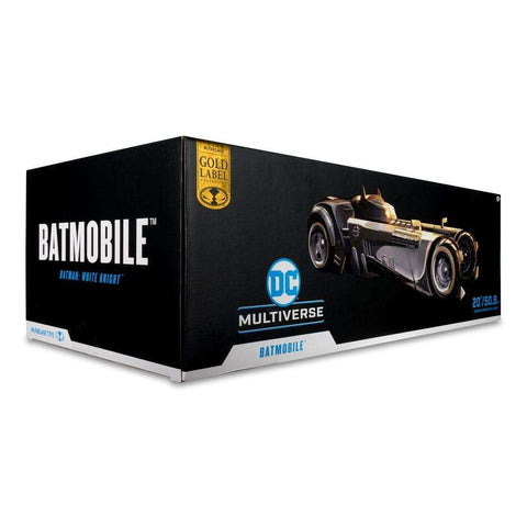 DC Multiverse Fahrzeug White Knight Batmobile (Gold Label) 18 cm - Smalltinytoystore