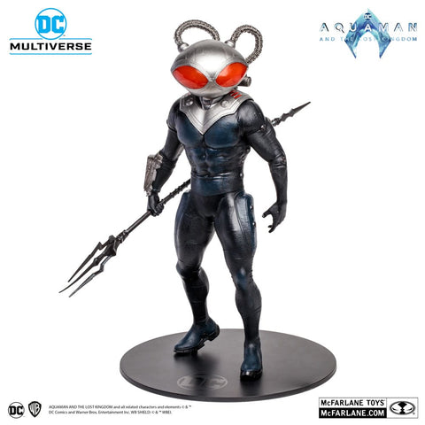 Aquaman and the Lost Kingdom DC Multiverse Megafig Actionfigur Black Manta 30 cm