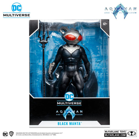 Aquaman and the Lost Kingdom DC Multiverse Megafig Actionfigur Black Manta 30 cm