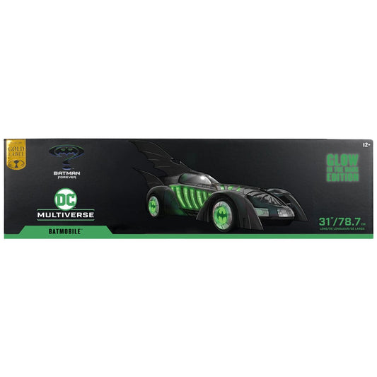 Batman Forever DC Multiverse Batmobile Glow in the Dark Edition (Gold Label) 79 cm