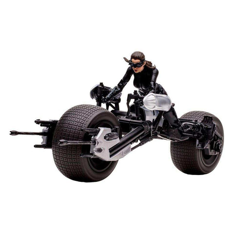 DC Multiverse Fahrzeug Batpod with Catwoman (The Dark Knight Rises) - Smalltinytoystore