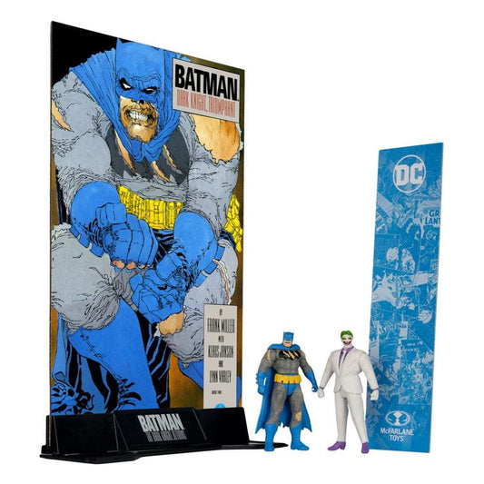 DC Direct Page Punchers Actionfiguren 2er-Pack Batman & The Joker (Batman The Dark Knight Returns) 8 cm