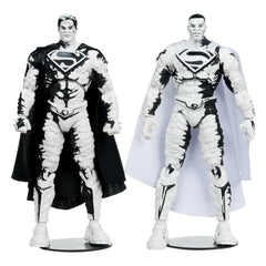 DC Direct Page Punchers Actionfiguren & Comic 4er Pack Superman Series (Sketch Edition) (Gold Label) 18 cm