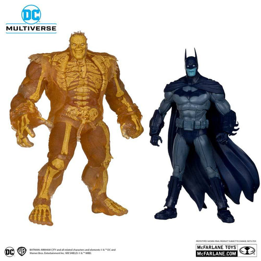 Arham City DC Multiverse Actionfiguren 2er-Pack Batman & Solomon Grundy (Gold Label) 18 cm