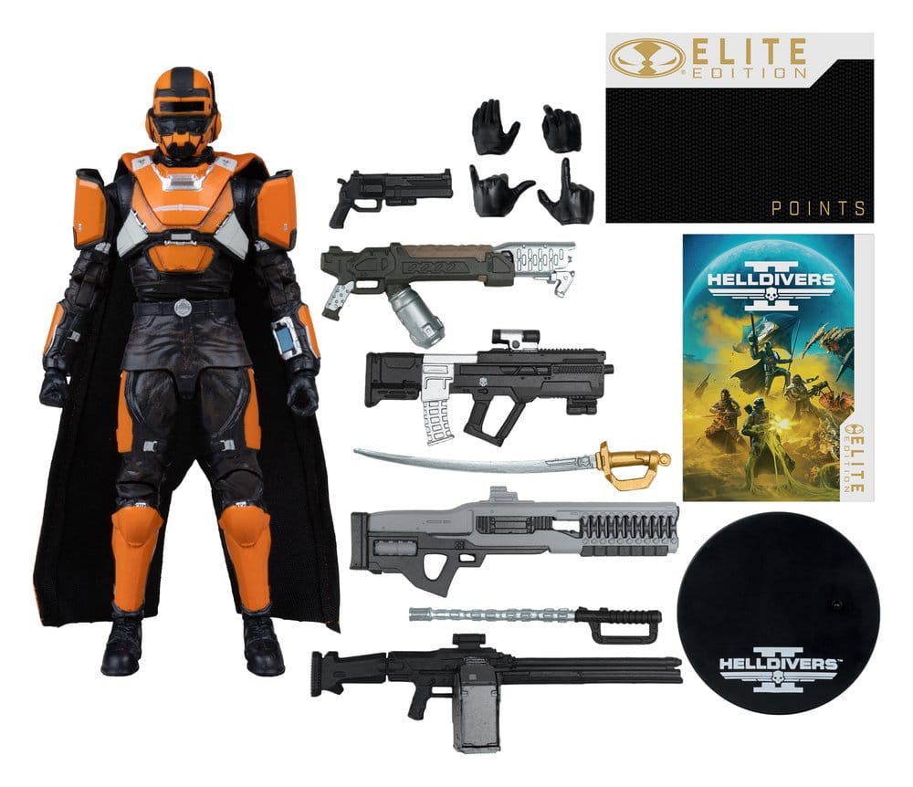 Helldivers 2 McFarlane Elite Edition Action-Figur CE-25 Trench Engineer (Deluxe) 18 cm
