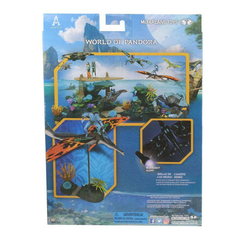 Avatar: The Way of Water Deluxe Large Actionfiguren Jake Sully & Skimwing