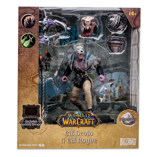 World of Warcraft Actionfigur Night Elf: Druid / Rogue 15 cm