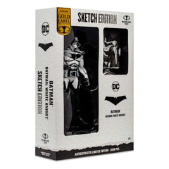 DC Multiverse Actionfigur Sketch Edition Batman (Batman: White Knight) (Gold Label) 18 cm