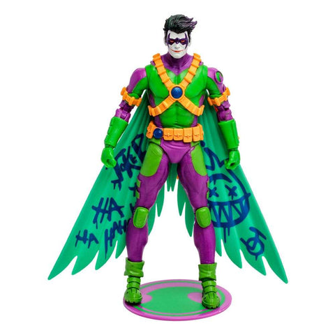 DC Multiverse Actionfigur Jokerized Red Robin (New 52) (Gold Label) 18 cm