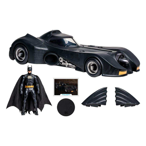 DC Multiverse Fahrzeug und Actionfigur Batman 1989 with Batmobile 18 cm - Smalltinytoystore