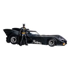 DC Multiverse Fahrzeug und Actionfigur Batman 1989 with Batmobile 18 cm - Smalltinytoystore