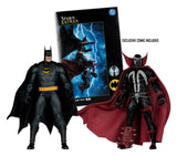 DC Multiverse McFarlane Collector Edition Actionfiguren 2er-Pack Batman & Spawn (Gold Label) 18 cm