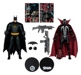 DC Multiverse McFarlane Collector Edition Actionfiguren 2er-Pack Batman & Spawn (Gold Label) 18 cm