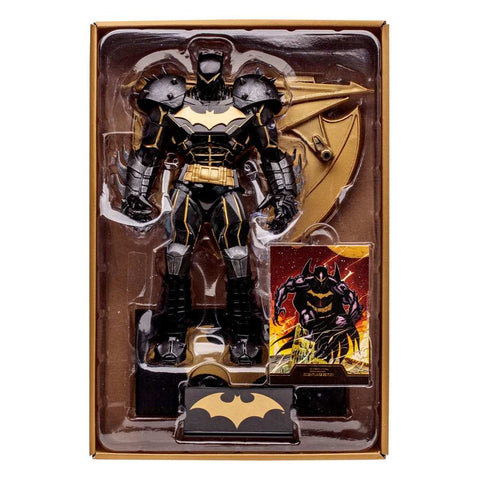 DC Multiverse Actionfigur Batman (Hellbat) (Knightmare) (Gold Label) 18 cm