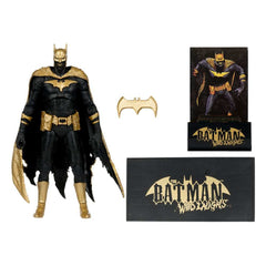 DC Multiverse Batman of Earth-22 Infected (Dark Metal) Knightmare Edition (Gold Label) 18 cm