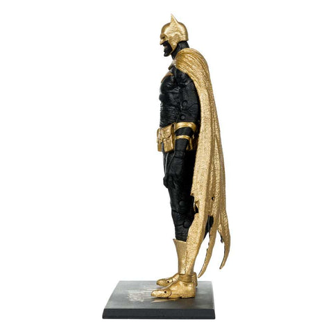 DC Multiverse Batman of Earth-22 Infected (Dark Metal) Knightmare Edition (Gold Label) 18 cm