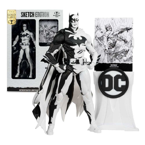 DC Multiverse Actionfigur Batman Hush (Line Art) (Gold Label) 18 cm