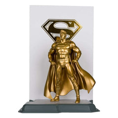 DC Multiverse Superman (Centennial Park Tribute Statue) Gold Label 18 cm