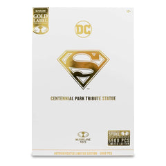 DC Multiverse Superman (Centennial Park Tribute Statue) Gold Label 18 cm