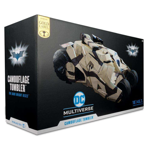 DC Multiverse Fahrzeug Tumbler Camouflage (The Dark Knight Rises) (Gold Label) 45 cm - Smalltinytoystore