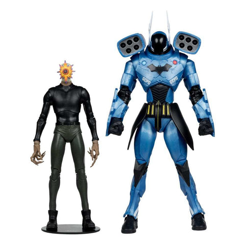 DC Multiverse Actionfiguren 2er-Pack Rookie & Mr. Bloom (Batman Endgame) (Gold Label) (SDCC) 18 cm