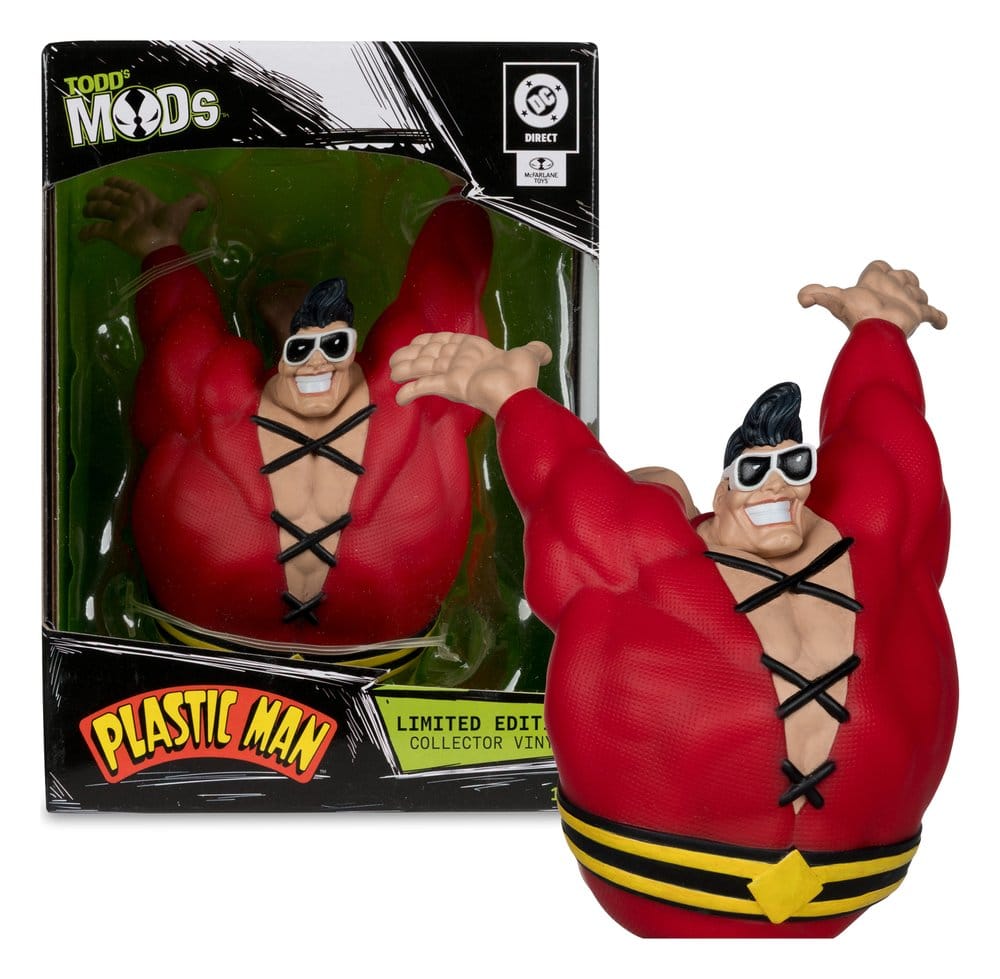 DC Direct Todd's Mods Vinylfigur Plastic Man 10 cm (Limitierte Auflage)
