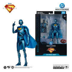 Superman (2025) DC Multiverse Deluxe Actionfigur Superman Robot (Red Platinum Edition) 18 cm