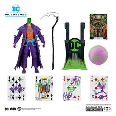 DC Multiverse Actionfigur Batman (Dark Nights: Death Metal) Jokerized (Gold Label) 18 cm