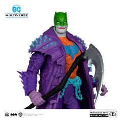 DC Multiverse Actionfigur Batman (Dark Nights: Death Metal) Jokerized (Gold Label) 18 cm