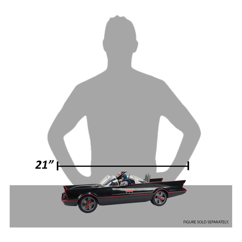 Batman (1966) DC Multiverse Fahrzeug Batmobil 53 cm