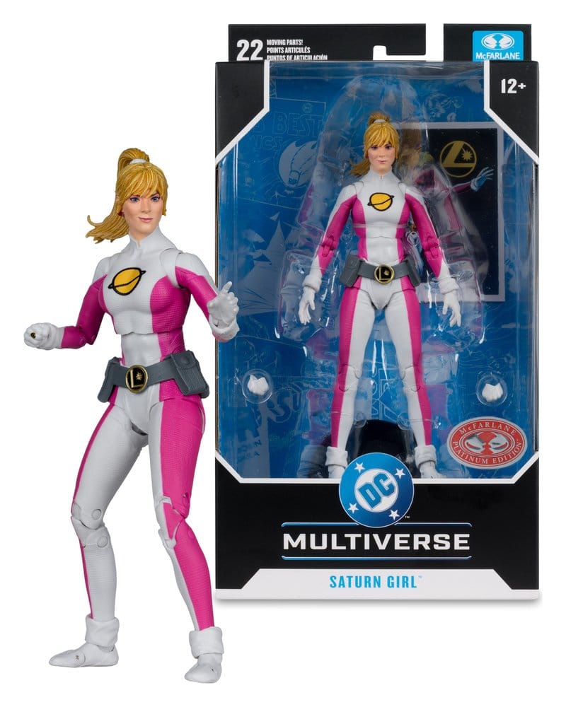 DC Multiverse Actionfigur Saturn Girl (DC Classic) (Red Platinum Edition) 18 cm