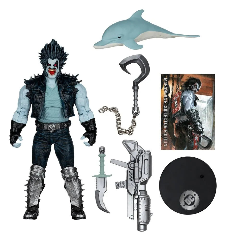 DC Multiverse Collector Edition Actionfigur Lobo (DC Classic) (Collector Edition #58) 18 cm