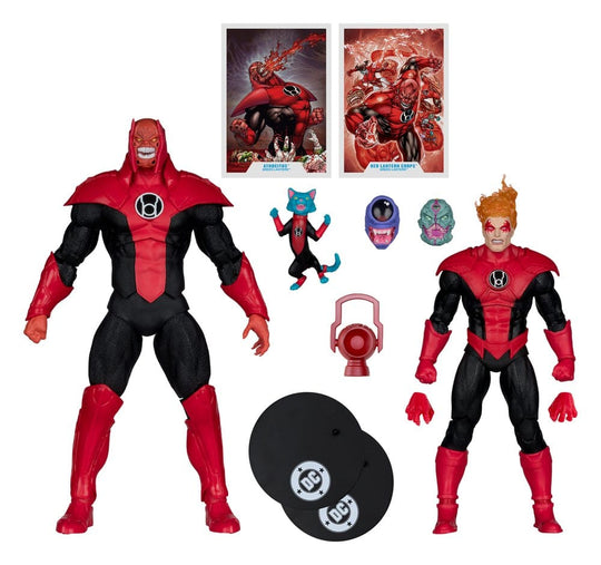 DC Multiverse Actionfiguren 2er-Pack Atrocitus and Red Lantern Corps (Green Lantern) 18 cm