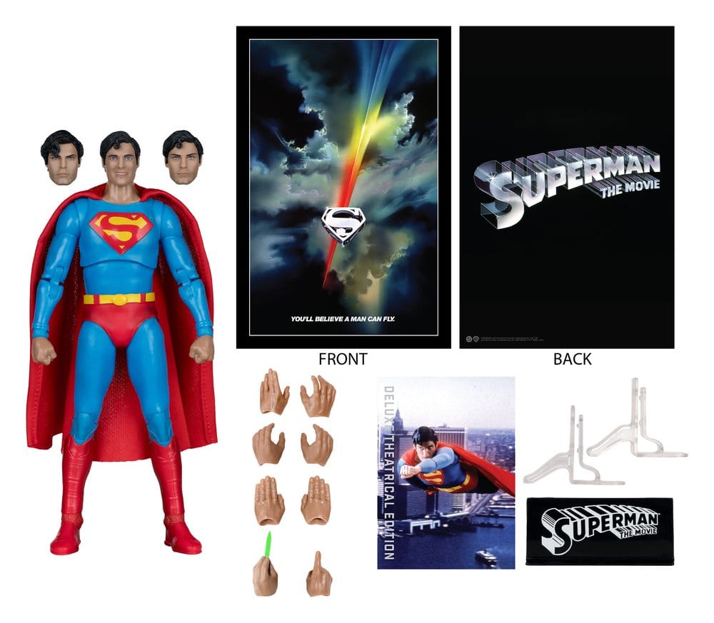 Superman (1978) DC Multiverse Deluxe Theatrical Edition Actionfigur Superman 19 cm