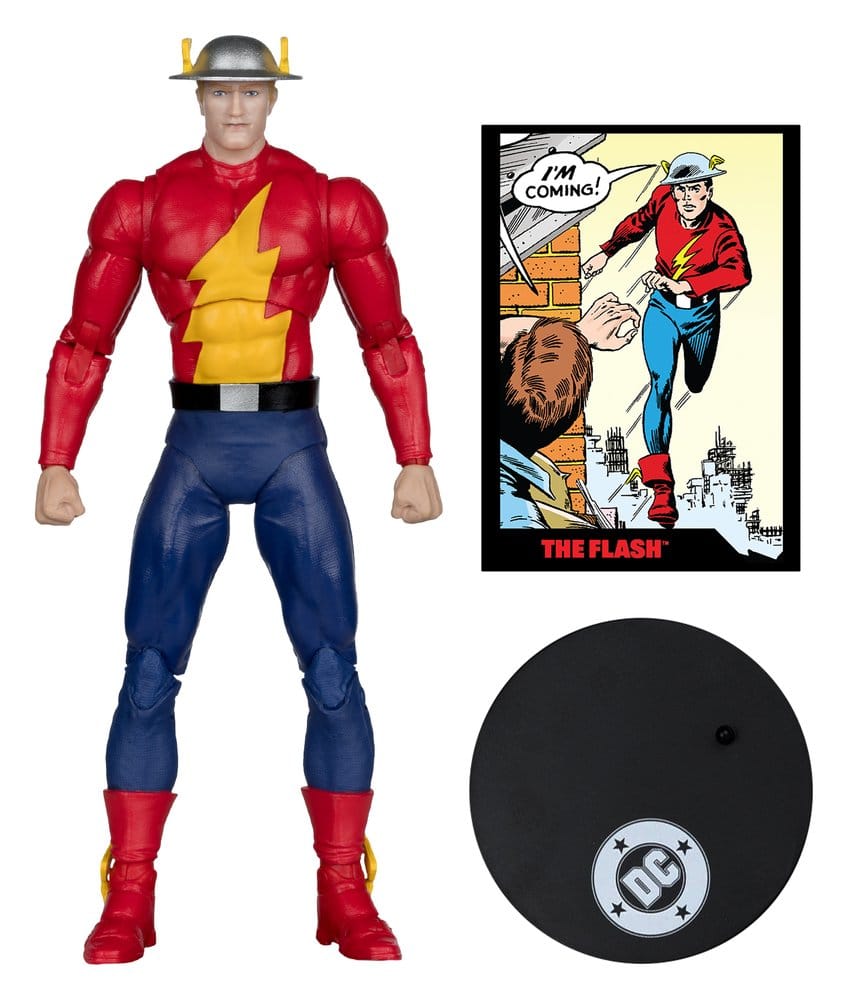 DC Direct Page Punchers Actionfigur The Flash Jay Garrick (The Flash #123) (Red Platinum Edition) 18 cm