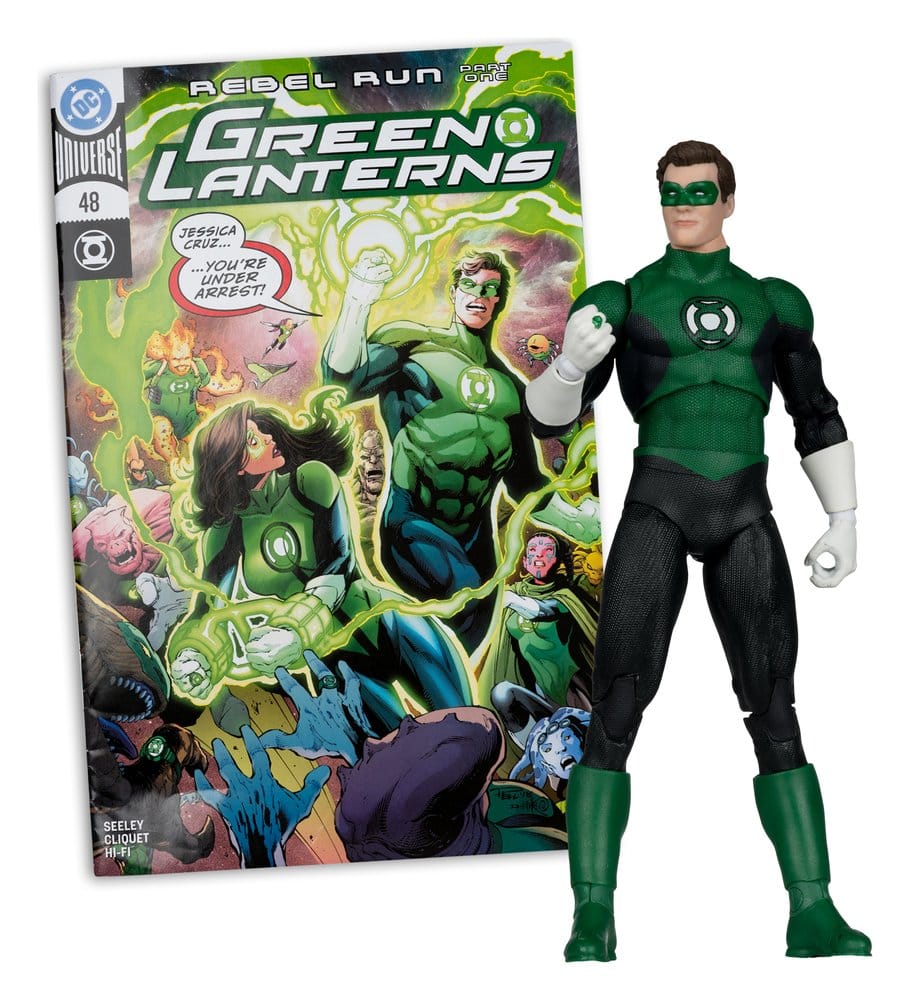 DC Direct Page Punchers Actionfigur Green Lantern Hal Jordan (Green Lanterns #48) 18 cm