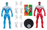 DC Multiverse Actionfiguren 2er-Pack Superman Blue vs. Superman Red (Gold Label) 18 cm
