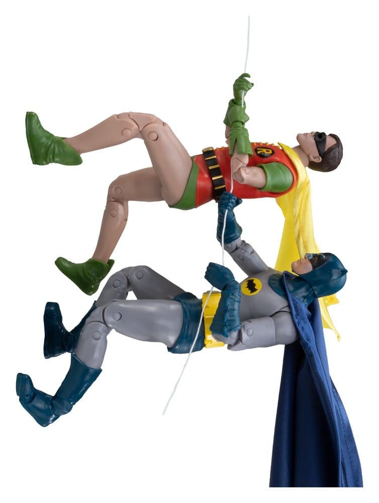 Batman Classic TV Series DC Multiverse McFarlane Collector Edition Actionfiguren 2er-Pack Batman und Robin 18 cm