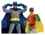 Batman Classic TV Series DC Multiverse McFarlane Collector Edition Actionfiguren 2er-Pack Batman und Robin 18 cm