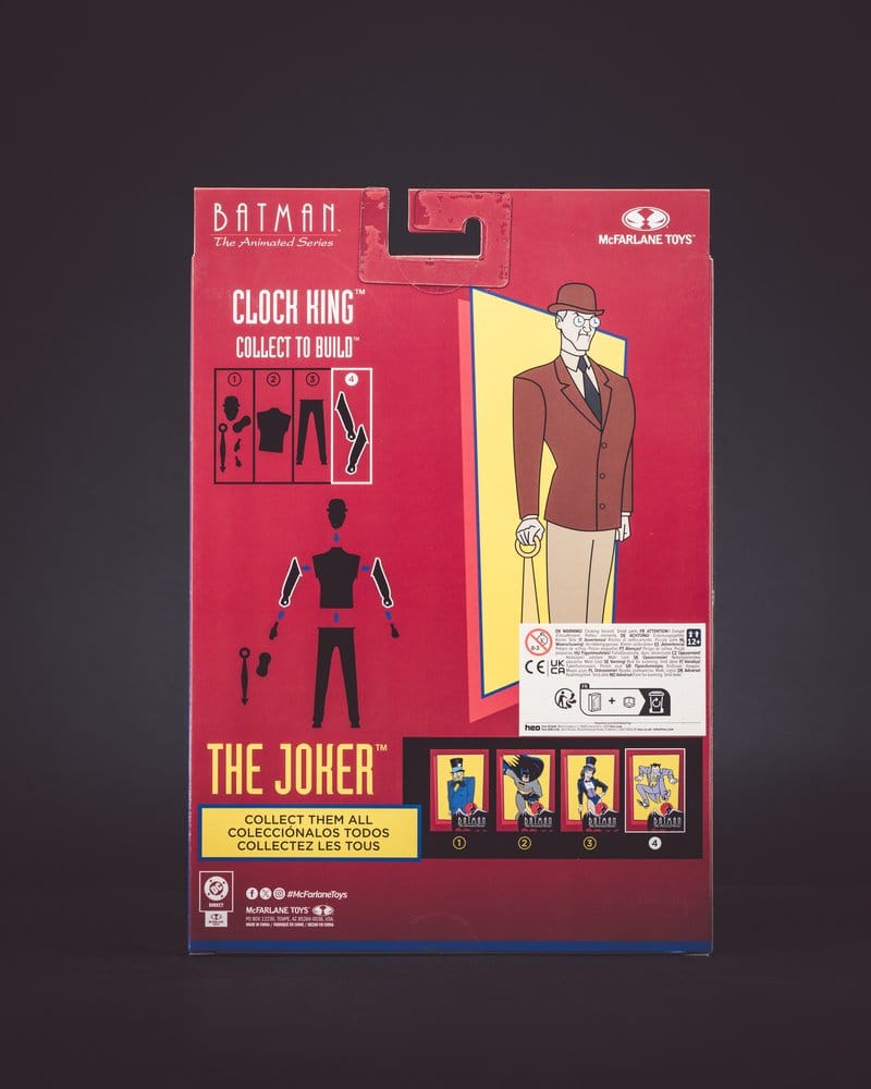 Batman: The Animated Series DC Direct Build-A Actionfigur Wave 7 Joker (Blue Suit) (Platinum Edition) 15 cm