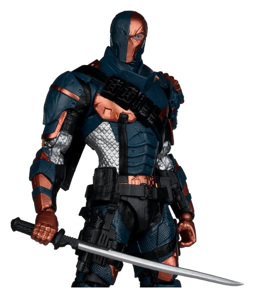 Arkham Origins DC Multiverse Actionfigur Deathstroke 19 cm