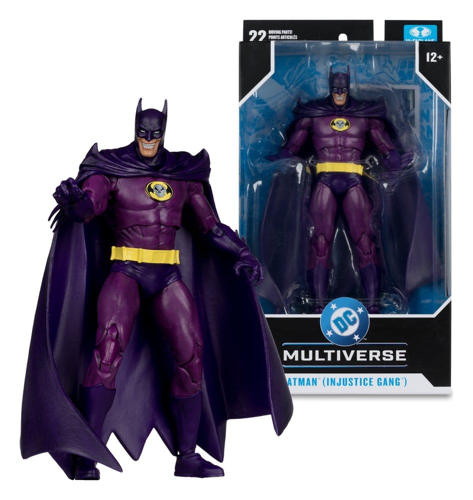 DC Multiverse Actionfigur Batman (Injustice Gang) (JLA: Rock of Ages) (Red Platinum Edtion) 18 cm