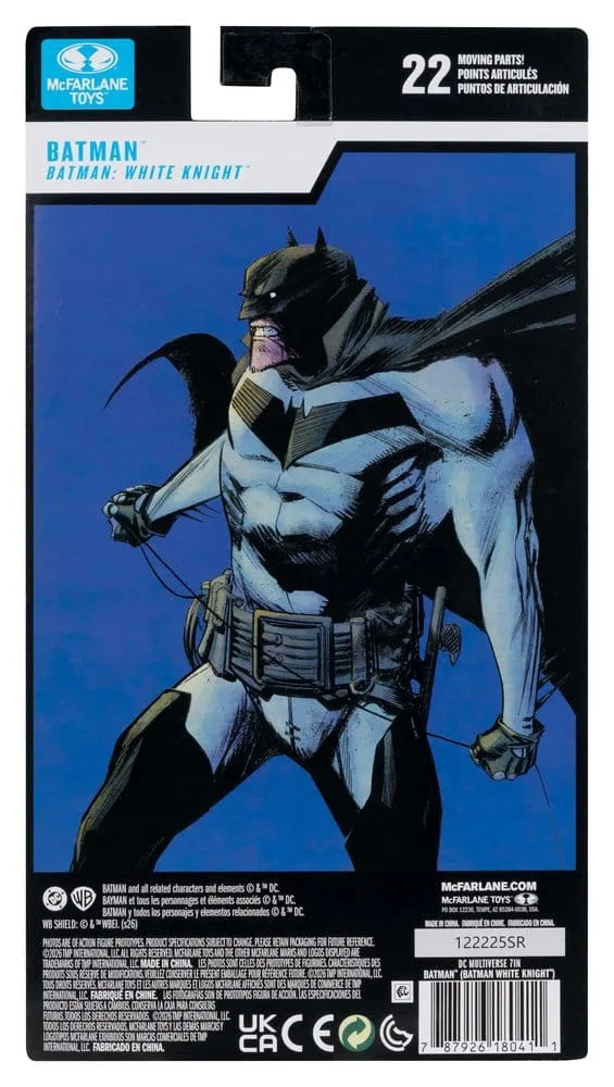 DC Multiverse Actionfigur White Knight Batman (Blister Card) 18 cm