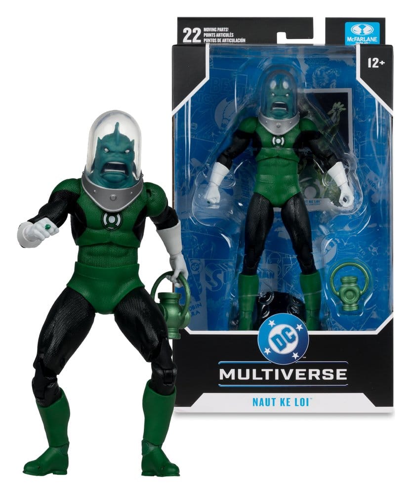 Green Lantern DC Multiverse Actionfigur Naut Ke Loi 19 cm